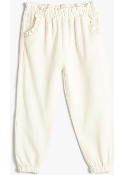 Jogger Eşofman Altı Beli Lastikli Pamuklu fiyatları