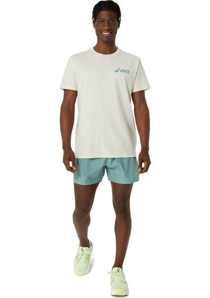 Asics Chest Logo Ss Tee Erkek Kahverengi Kısa Kollu Tshirt 2031E659-200 fiyatları