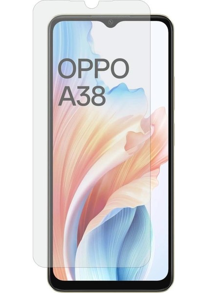 Oppo A38 ile Uyumlu Mat Parmak İzi Bırakmayan Esnek 9h Nano Kırılmayan Ekran Koruyucu