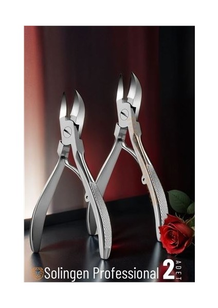 Pedikür Tırnak Makası 2 Adet Profesyonel 718176