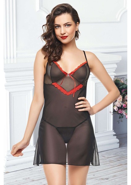 Ip Detaylı Bralet Takım Siyah - 3056.1364.