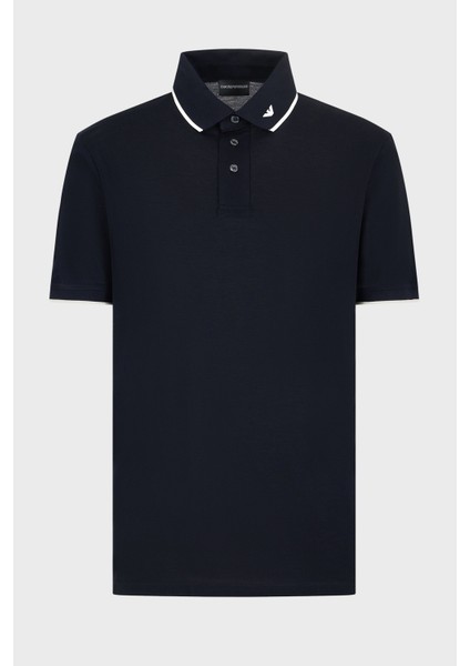 Emporio Armani% 100 Pamuklu Polo Yaka T-Shirt Erkek Polo Yaka T-Shirt 6D1F65 1jtkz 0993