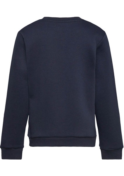 Jack & Jones Erkek Sweatshirt Lacivert 12256837 Jjferrıs Crew Nec