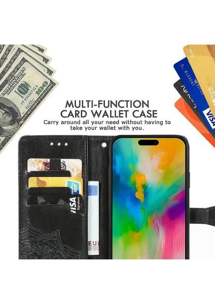 IPhone 16 Için Flip Case Pro Kılıf Kapak Kapak Darbeye Zarif (Yurt Dışından)