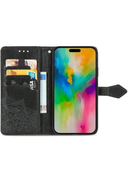IPhone 16 Için Flip Case Pro Kılıf Kapak Kapak Darbeye Zarif (Yurt Dışından)