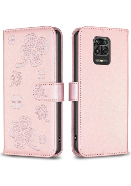 Xiaomi Redmi Not 9 Için Flip Case Pro Max Kart Yuvaları Tutucu Kickstand Pu (Yurt Dışından)