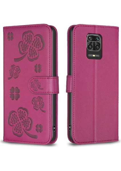 Xiaomi Redmi Not 9 Pro Için Flip Case Çok Renkli Cüzdan Yonca Çiçek Pu (Yurt Dışından) indirimleri