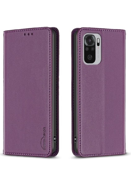 Xiaomi Redmi Not 10 Için Flip Case 4g Manyetik Cüzdan Pu Deri Yuvası (Yurt Dışından) indirimleri