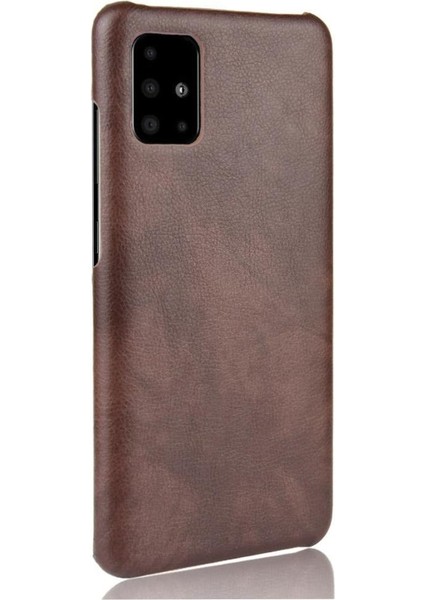 Samsung Galaxy A71 5g Retro Lychee Desen Anti Scratch Için Retro Kılıf (Yurt Dışından)