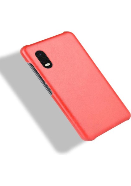 SZY Mall Samsung Galaxy Xcover Pro Anti Scratch Uyumluluk Lychee Için Retro Kılıf (Yurt Dışından)