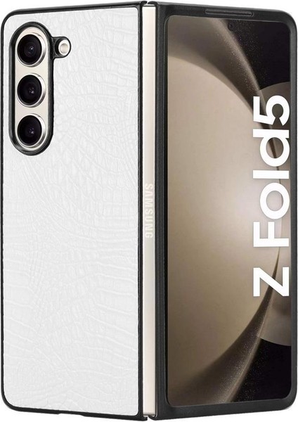 Samsung Galaxy Z Için Şık Klasik Durumda Kat 5 Klasik Timsah Moda (Yurt Dışından) fırsatları