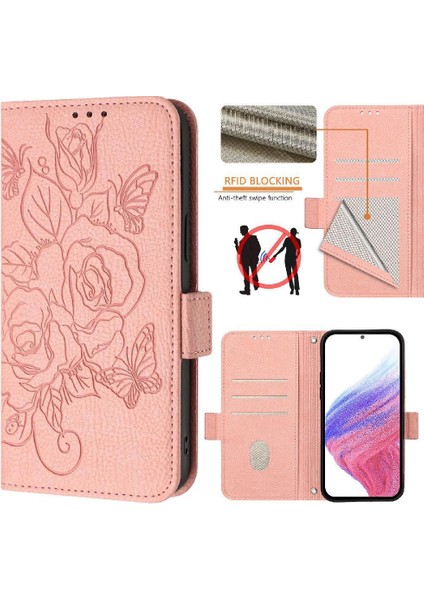 Kredi Kartı Yuvası ile IPhone 11 Pro Max Pu Deri Manyetik Cüzdan (Yurt Dışından)