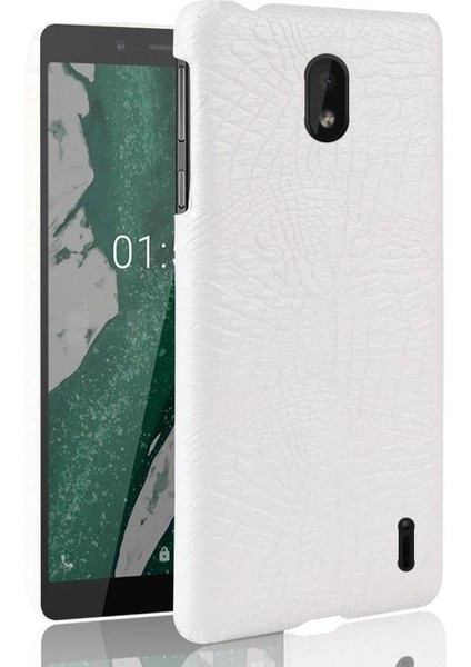 Nokia 1 Plus Koruyucu Kapak Klasik Timsah Için Şık Klasik Kılıf (Yurt Dışından)
