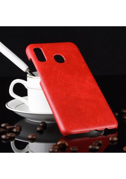 Retro Kılıf Samsung Galaxy A40 Lychee Desen Retro Anti Scratch Kapak (Yurt Dışından) fiyatları