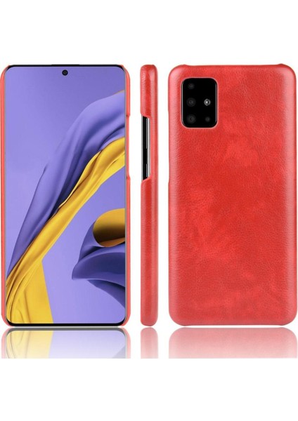 Samsung Galaxy A71 5g Retro Lychee Desen Anti Scratch Için Retro Kılıf (Yurt Dışından)