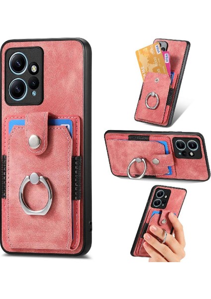 Xiaomi Redmi Not 12 4g Için Kılıf Standı Manyetik Araç Montaj Yüzük Tutucu Crad (Yurt Dışından)