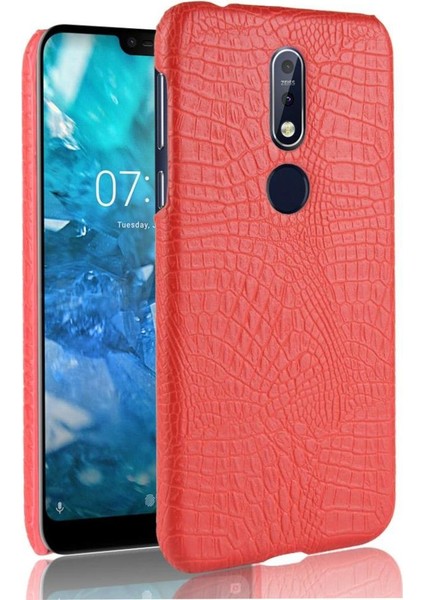Nokia 7.1 Koruyucu Kapak Uyumluluk Klasik Için Şık Klasik Kılıf (Yurt Dışından)