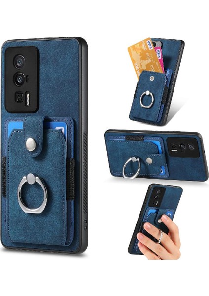 Xiaomi Poco F5 Pro Manyetik Araç Montaj Yüzük Tutucu Crad Yuvası Standı (Yurt Dışından)