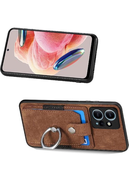 Xiaomi Redmi Not 12 4g Için Kılıf Standı Manyetik Araç Montaj Yüzük Tutucu Crad (Yurt Dışından) fırsatları