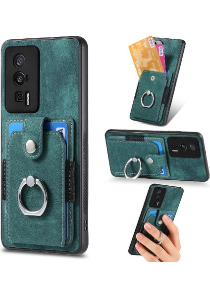 Xiaomi Poco F5 Pro Manyetik Araç Montaj Yüzük Tutucu Crad Yuvası Standı (Yurt Dışından)
