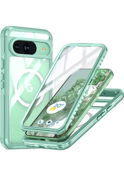 Google Pixel 9 Için Miracase Manyetik Kılıf Pet Koruyucu Film 360 Tüm ve (Yurt Dışından) fırsatları