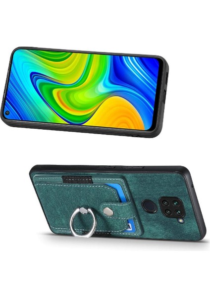 Xiaomi Redmi Not 9 4g Için Kılıf Standı Manyetik Araç Montaj Yüzük Tutucu Crad (Yurt Dışından) modelleri