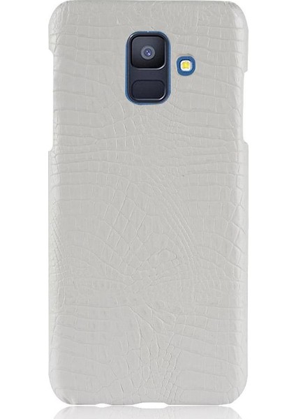Samsung Galaxy A6 2018 Uyumluluk Koruyucu Için Şık Klasik Kılıf (Yurt Dışından)