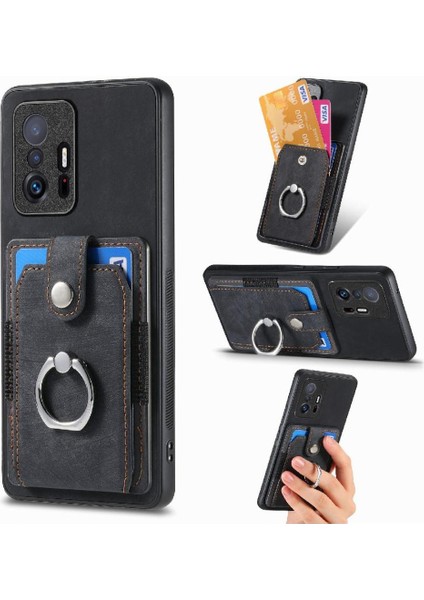 Xiaomi 11T/11T Pro Crad Yuvası Standı Halka Tutucu Manyetik Araç Montaj (Yurt Dışından)