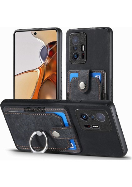 Xiaomi 11T/11T Pro Crad Yuvası Standı Halka Tutucu Manyetik Araç Montaj (Yurt Dışından)