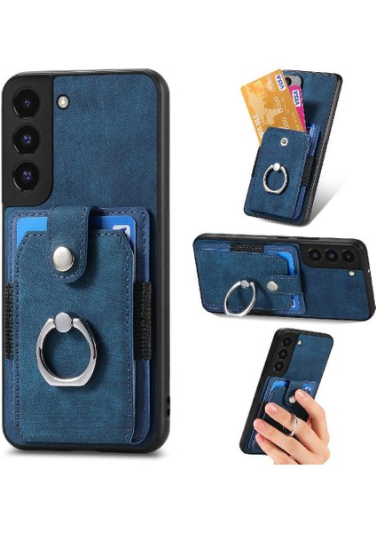Samsung Galaxy S22 Artı Manyetik Araç Montaj Yüzük Tutucu Crad Yuvası (Yurt Dışından)