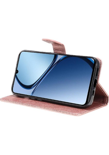 Realme C61 Iş Cüzdan Telefon Kılıfı Için Flip Case Klasik Düz Renk (Yurt Dışından) indirimleri