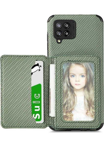 Samsung Galaxy Case 5g Manyetik Kart Tutucu Için Kılıf Rfıd Engelleme Standı (Yurt Dışından)