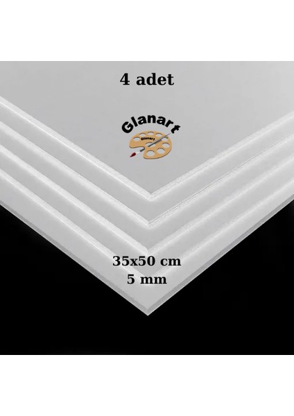 35 x 50 cm Fotoblok 5 mm Kalınlık 4'lü Paket Maket Kartonu fiyatları