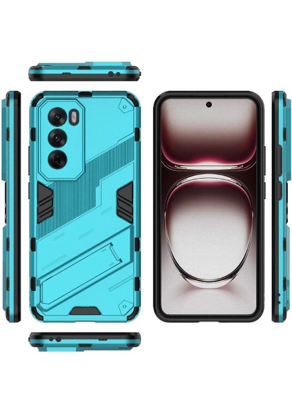 Oppo Oppo 12 Pro 5g Için Kickstand Koruyucu Kapak Sağlam Askeri (Yurt Dışından) indirimleri