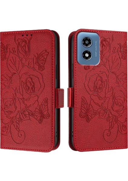 Motorola Moto G Oynamak Için Kılıf 4g 2024 Kredi Kartı Yuvası ile Manyetik Pu (Yurt Dışından) indirimleri