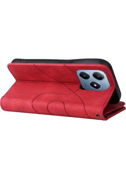 Realme C61 Fermuar Cüzdan Tarzı Kickstand Koruyucu Dokuz Kart (Yurt Dışından) modelleri