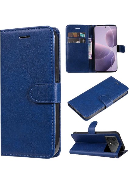 Xiaomi Redmi K70 Için Flip Case Yüksek Kalite Deri Iş Cüzdan Telefon (Yurt Dışından)