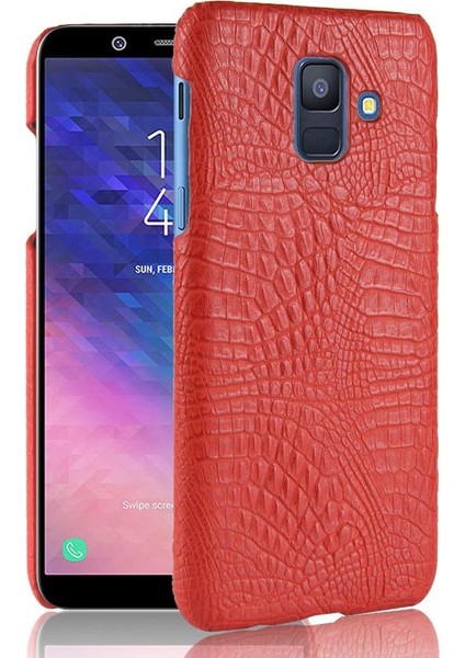 SZY Mall Samsung Galaxy A6 2018 Uyumluluk Koruyucu Için Şık Klasik Kılıf (Yurt Dışından)