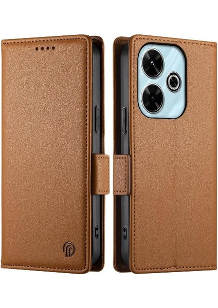 Xiaomi Redmi 13 Kartvizit Yuvaları Için Flip Case Günlük Kullanım Flip Cüzdan (Yurt Dışından)