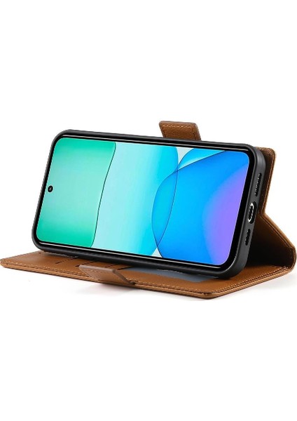 Xiaomi Redmi 13 Kartvizit Yuvaları Için Flip Case Günlük Kullanım Flip Cüzdan (Yurt Dışından)