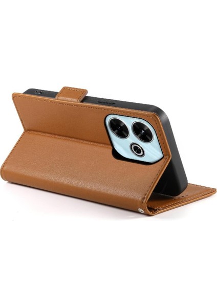 Xiaomi Redmi 13 Kartvizit Yuvaları Için Flip Case Günlük Kullanım Flip Cüzdan (Yurt Dışından)