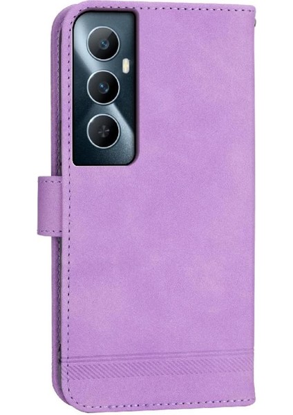 Realme C65 Manyetik Kapatma Nakit Cep Bileklik Kartı Için Flip Case (Yurt Dışından) fırsatları