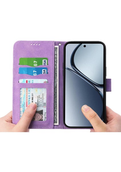 Realme C65 Manyetik Kapatma Nakit Cep Bileklik Kartı Için Flip Case (Yurt Dışından) indirimleri