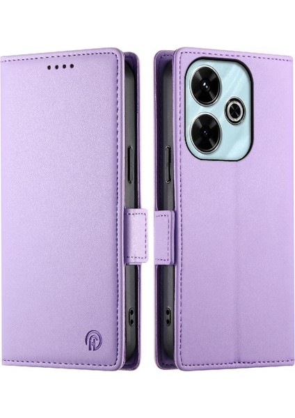 Xiaomi Redmi 13 Kartvizit Yuvaları Için Flip Case Günlük Kullanım Flip Cüzdan (Yurt Dışından)