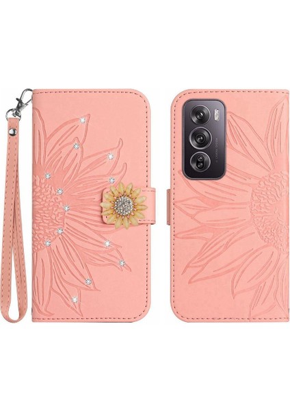 Oppo Oppo 12 Pro 5g Darbeye Dayanıklı Tpu Kabuk Flip Cüzdan Kredi Kartı (Yurt Dışından)