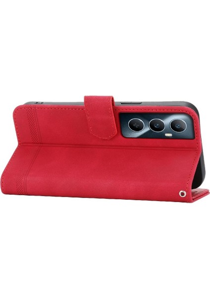 Realme C65 Manyetik Kapatma Nakit Cep Bileklik Kartı Için Flip Case (Yurt Dışından) fiyatları