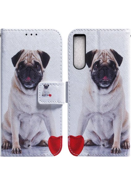 Sony Xperia 10 Iv Için Flip Case Cüzdan Manyetik Kapatma Kart Yuvaları Pu (Yurt Dışından)