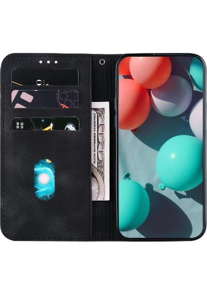 Oneplus Ace 3 Pro Için Telefon Kılıfı Kabartmalı Desen Flip Folio Kapak Kart Pu (Yurt Dışından) modelleri