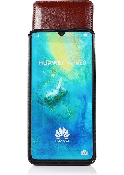 SZY Mall Kredi Kartı Tutucu Manyetik Toka ile Huawei Mate 20 ile Uyumlu (Yurt Dışından)