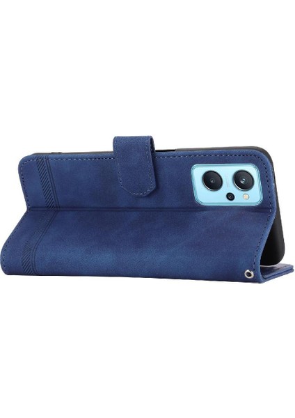 Realme 9i Premium Manyetik Kapatma Kart Yuvaları Bileklik Için Flip Case (Yurt Dışından) fırsatları